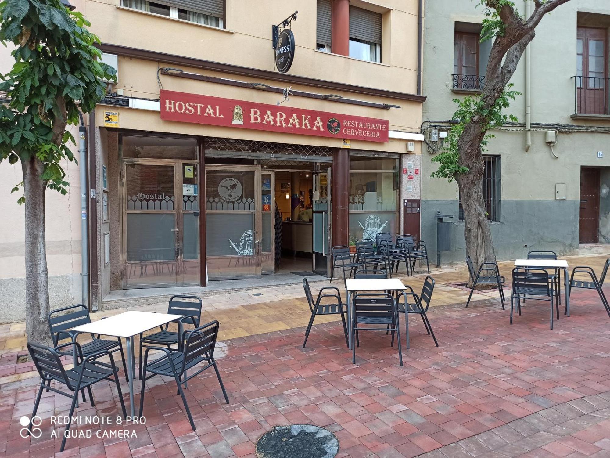 Hostal Restaurante Baraka Alagón Extérieur photo